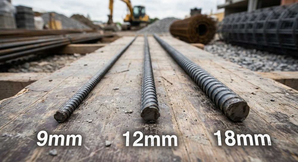 Pręty zbrojeniowe 9mm, 12mm oraz 18mm