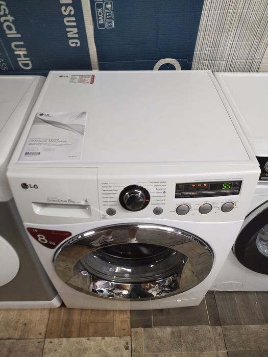 Пральна стиральная машинка LG DirectDrive 8кг. 1200об. eco bubble