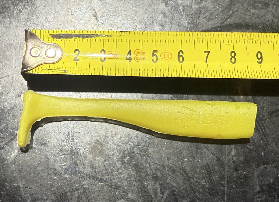 Molde para vinil/amostra pesca