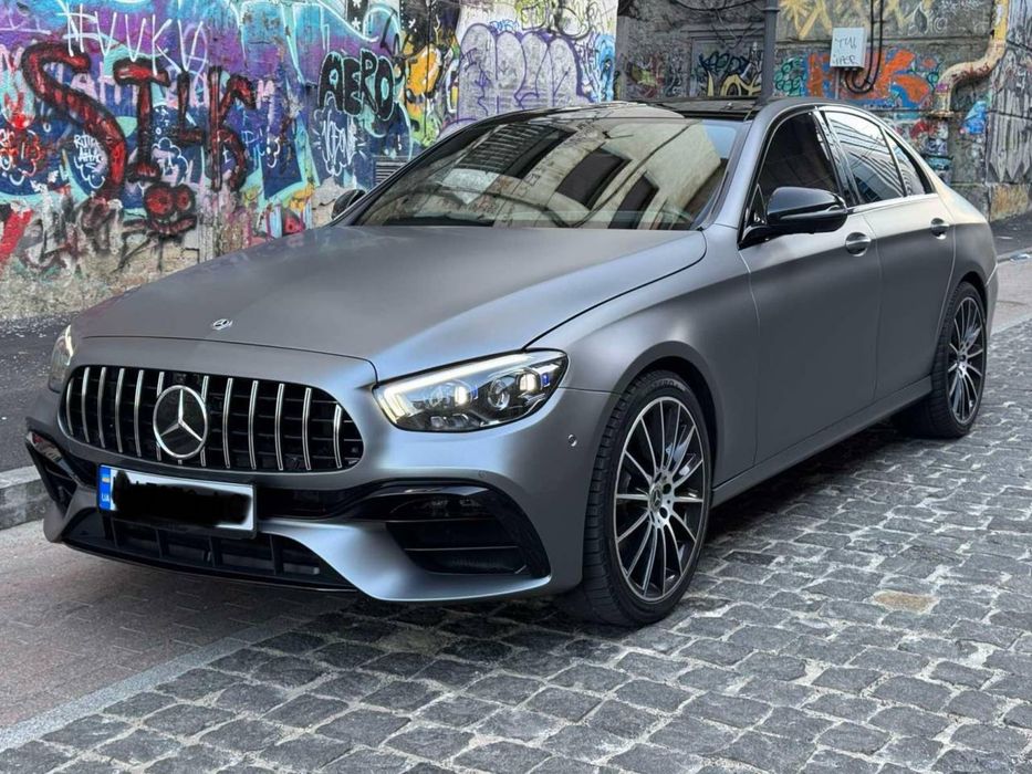 Рестайлинг E63 2021+ AMG для Mercedes E-Class W213 2016+ обвес фары
