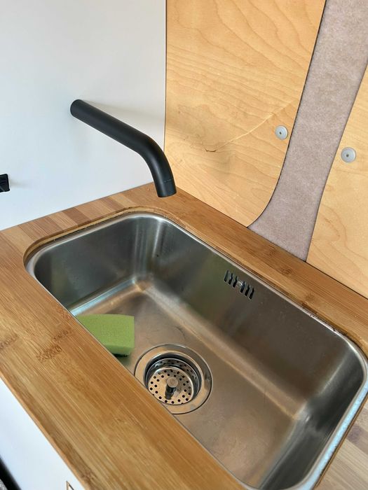 Zabudowa kamper van VW Transporter T5 T6, meble, VANWAY CAMPERVANS