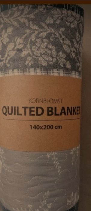 Koc narzuta patchwork Kornblomst 140cm x 200cm