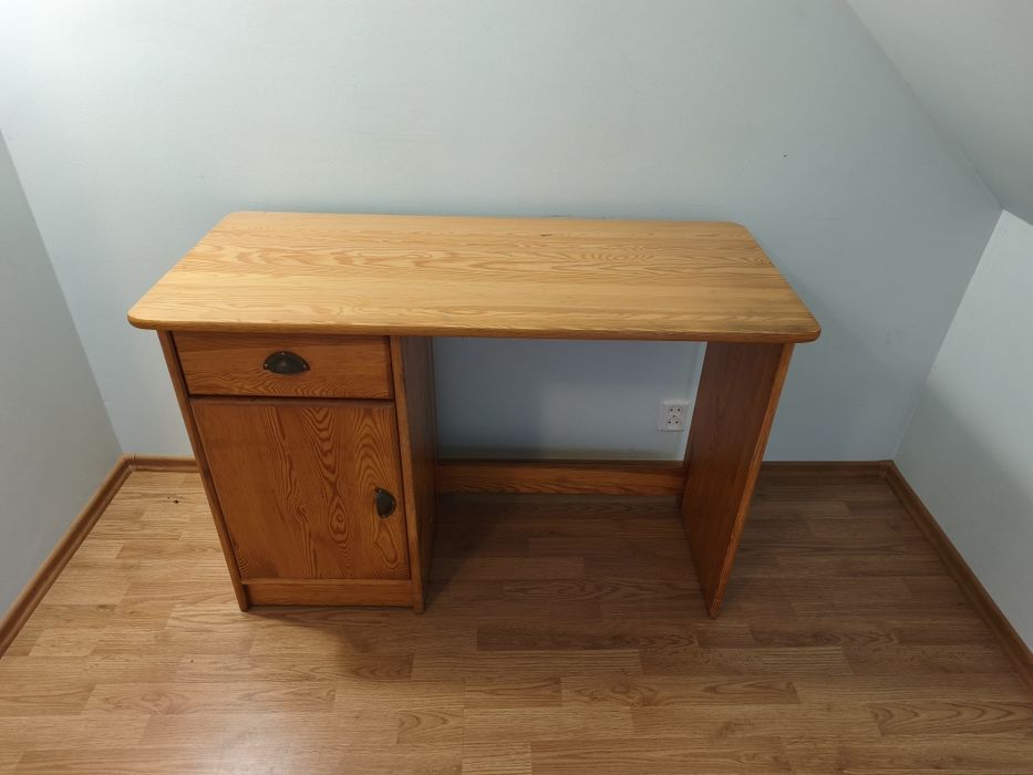 Biurko drewniane 110x50