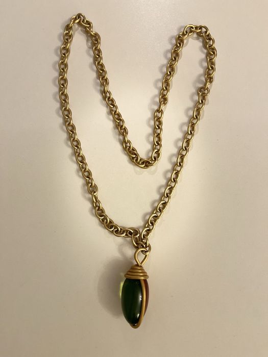 Długi naszyjnik dwustronny