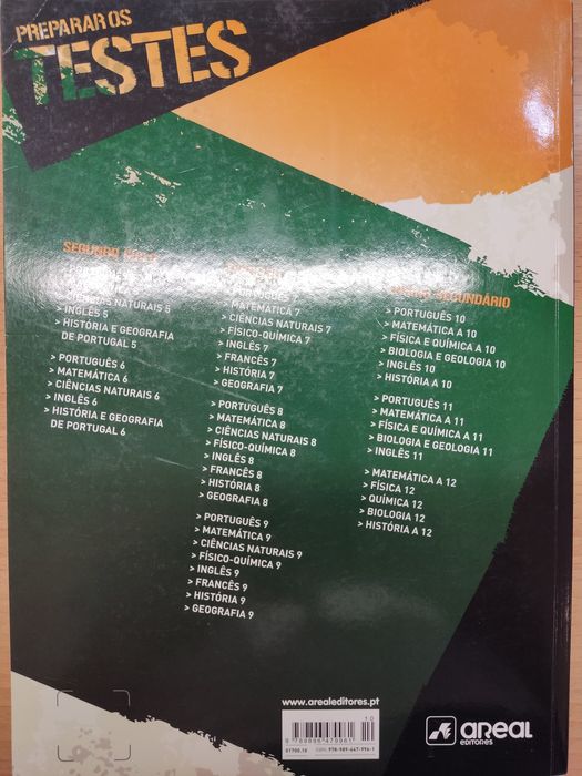 Preparar os Testes de Física e Química A 10° ano