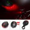 Lanterna com 5 Led´s e 2 Luzes de Laser64750550578561123