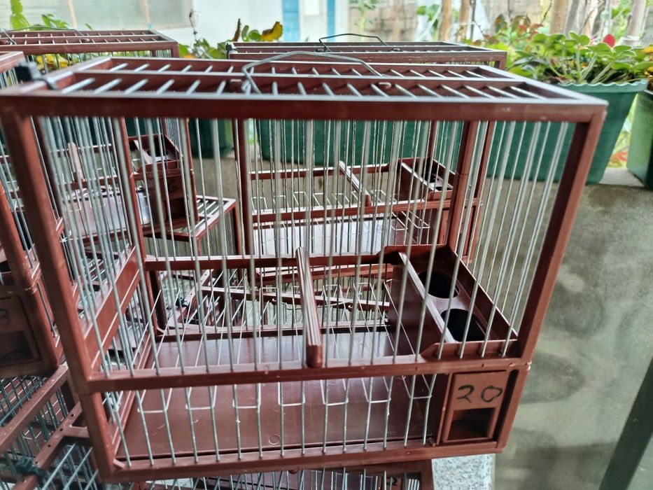 Gaiolas de canto em pvc