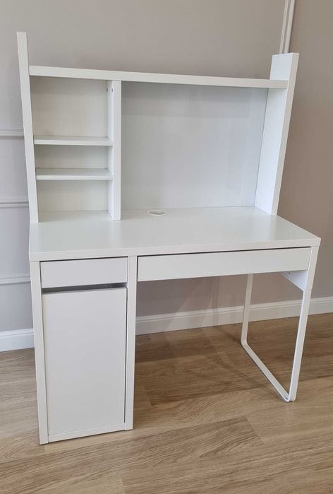 Biurko z nadstawką Micke Ikea 105×50