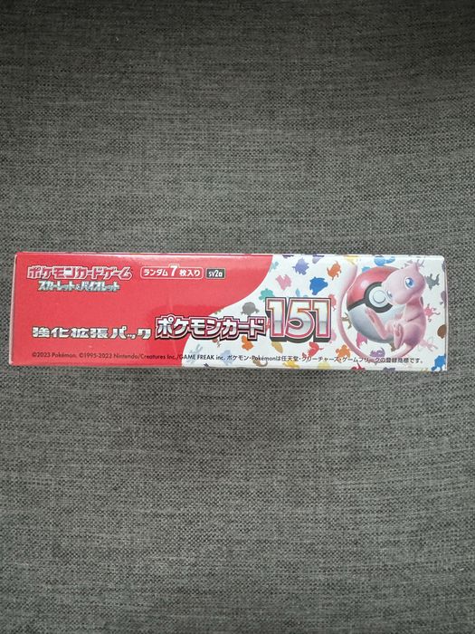 Pokemon Booster Box JP 151