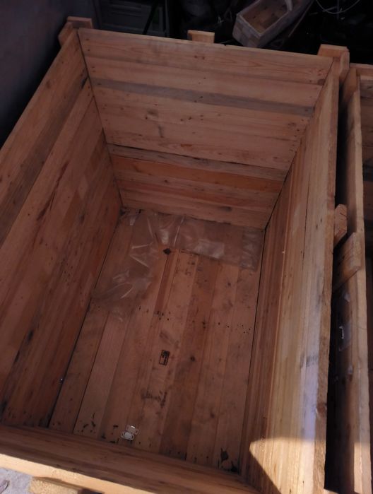 Skrzyniopaleta drewniana