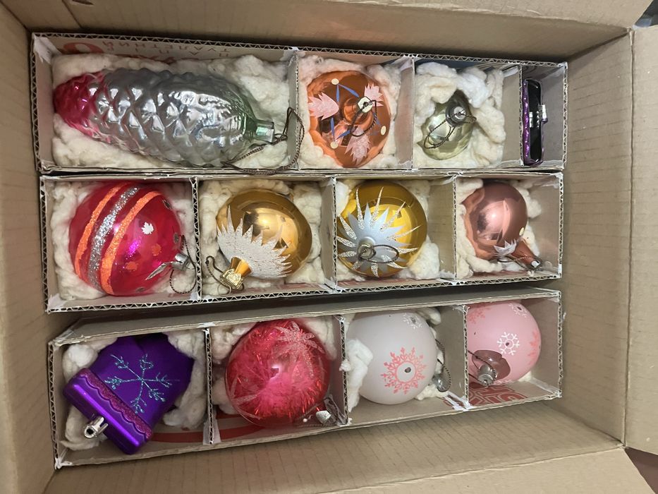 Новогодние игрушки СССР
