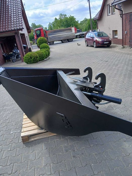 Łyżka trapezowa hydrauliczna 0m50 , kąt 45, stopni Verachtert CW40