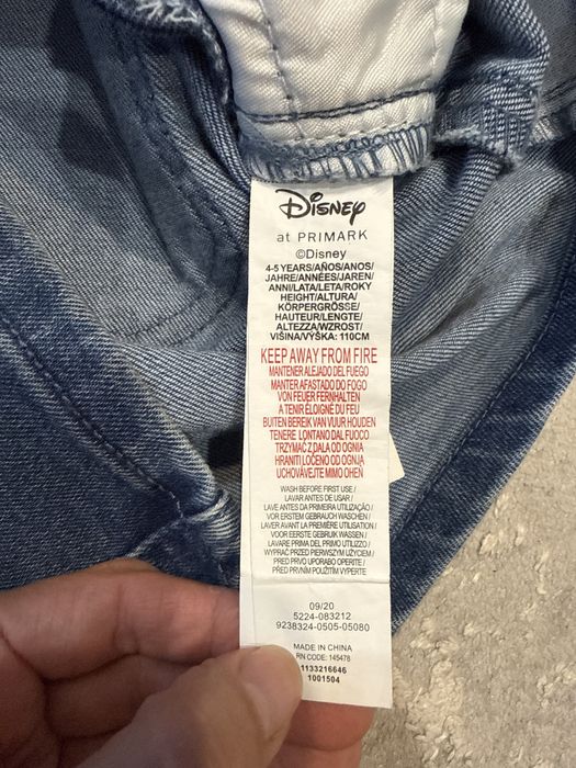 Комбінезон, ромпер disney primark 4-5 років