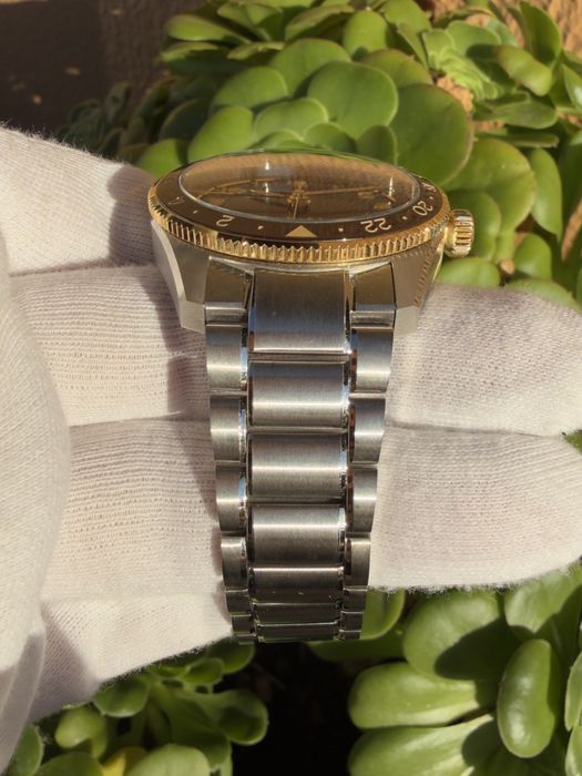 Longines Spirit Zulu Time Aço/Ouro