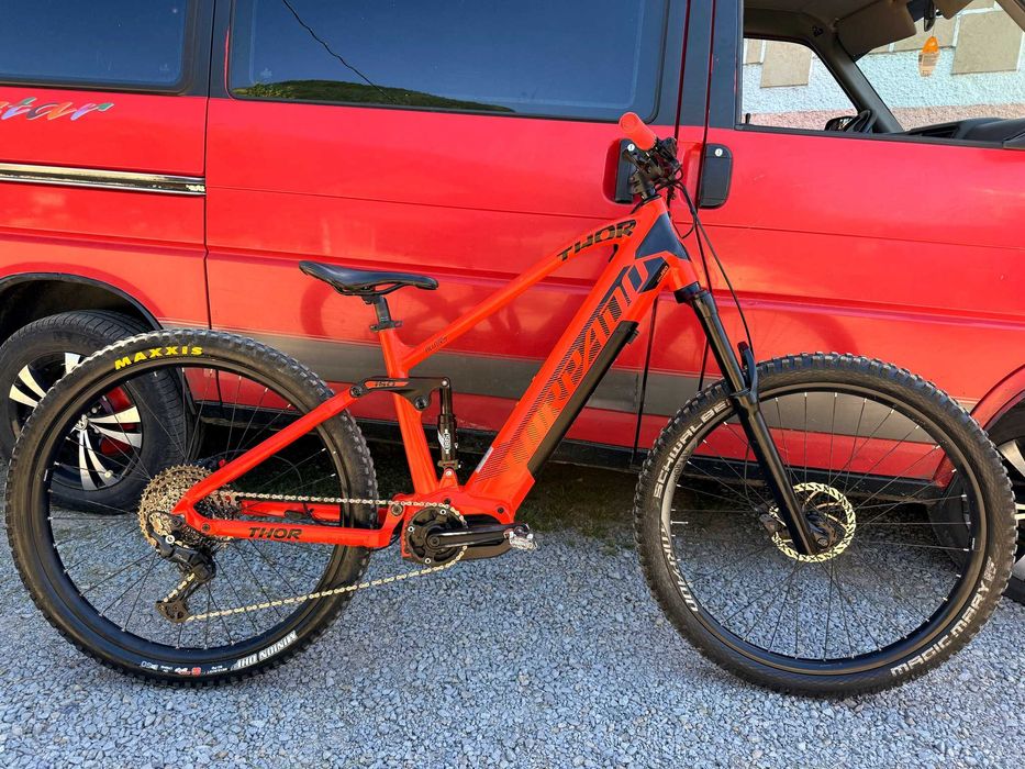 Електровелосипед TORPADO Thor 29"M-L" Shimano CUES 1x11, 160 mm Воздух, OLI 720 Wh ENDURO