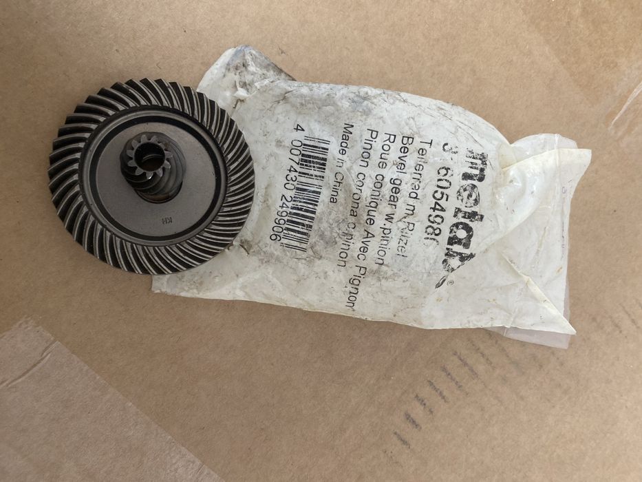 Шестерні (конічна пара) шестернею болгарки Metabo W 12-125 316054980