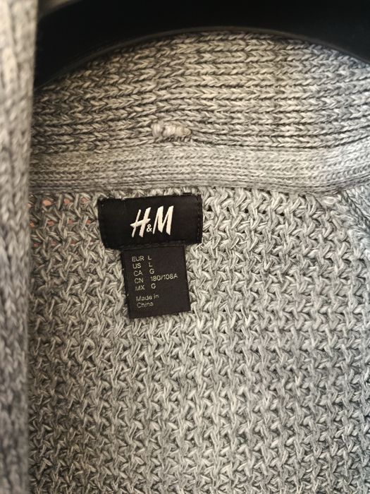 Kardigan sweter H&M L