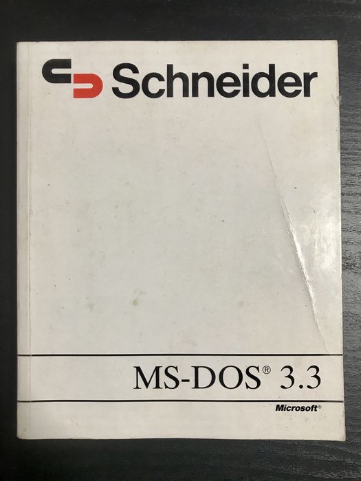 Scheider, Microsoft, MS-DOS, Para coleccionadores