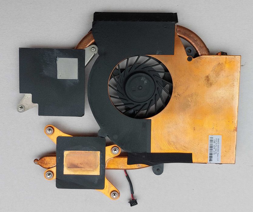 wentylator wiatrak do laptopa Samsung RC730 z radiatorem