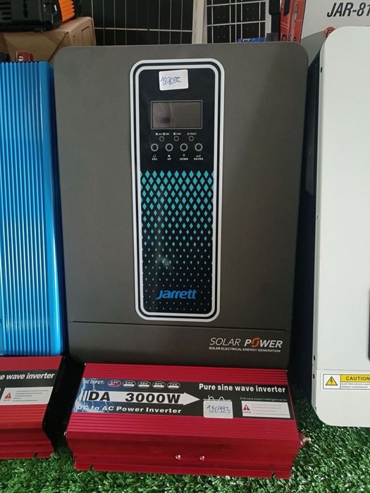Гібридний автономний інвертор Jarrett 3000W 24V чиста синусоіда 3кВт
