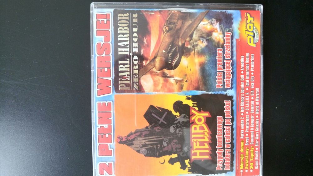 Pearl harbor zero hour & hellboy Gra komputerowa PC oryginał PL