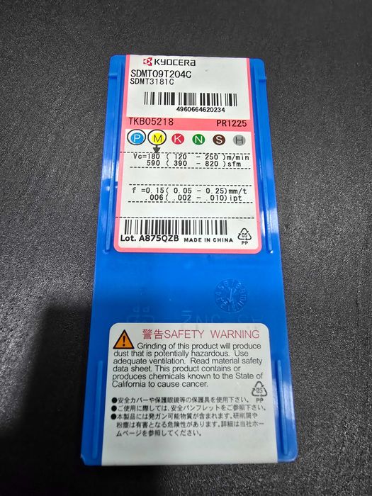 KYOCERA SDMT09T204C Inserts424779824203704322