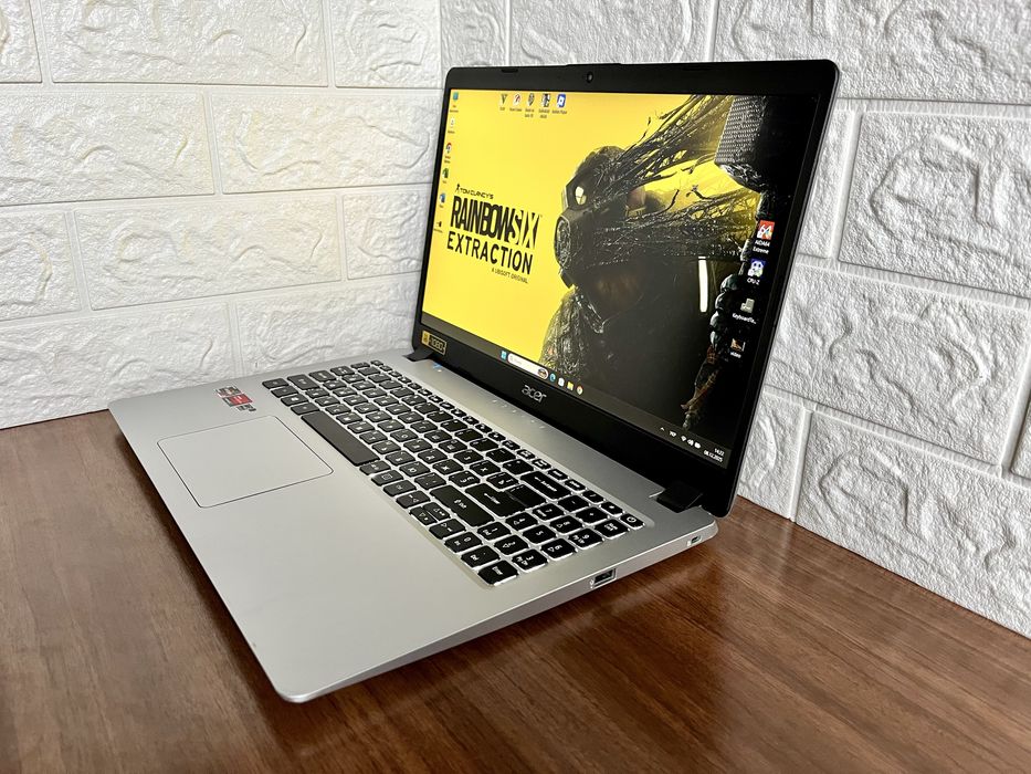 Мощный Acer IPS на Ryzen + Vega + SSD + игры + комплект