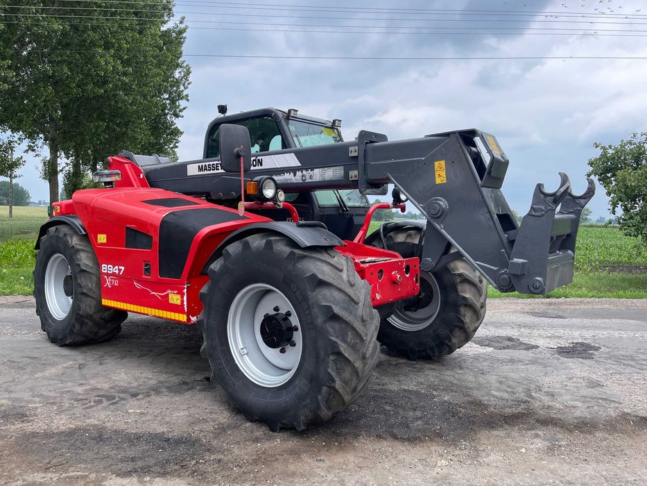Ładowarka teleskopowa Massey Ferguson 8947 XTRA 06 R_Joystick_Perkins Zaczep_Bardzo Ładna_ 7 Metrów_4 Tony Udzwig_Gotowa do pracy_BRUTTO! jcb manitou