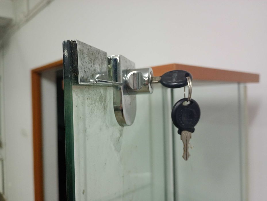 Detolf Dakota szklana witryna z IKEI