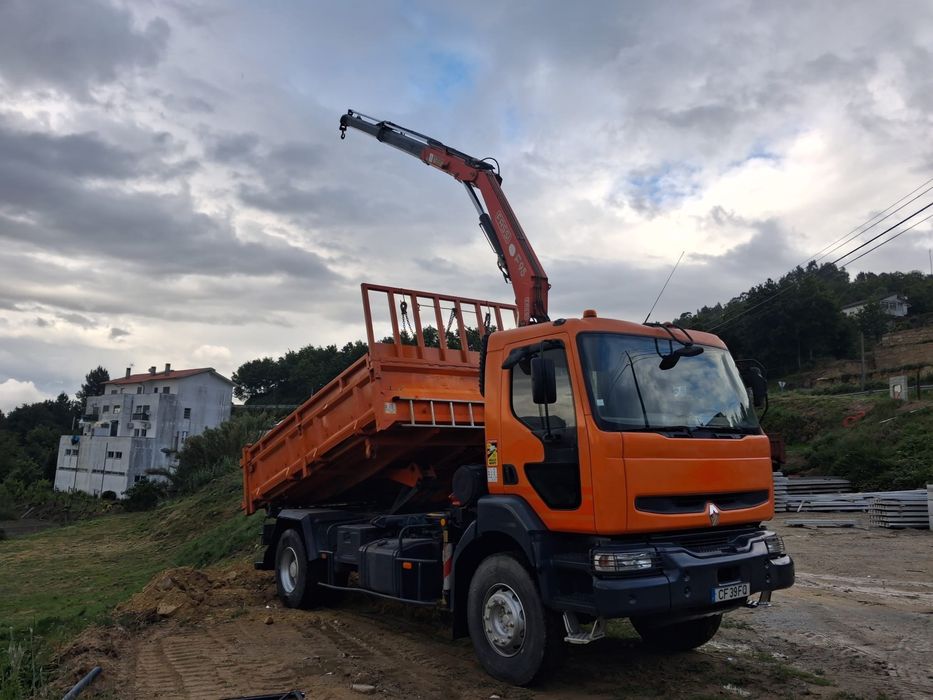 Camiao grua Renault kerax 370
