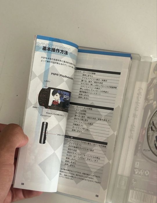 Persona 3 Portable, PSP, versão Japonesa