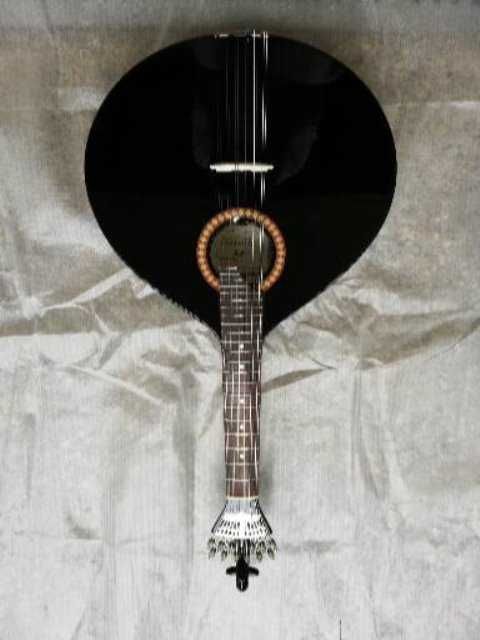Guitarra de Fado de Lisboa preta