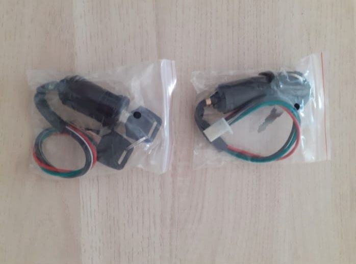 Interruptor de Ignição Universal para Motas com Chave Novo