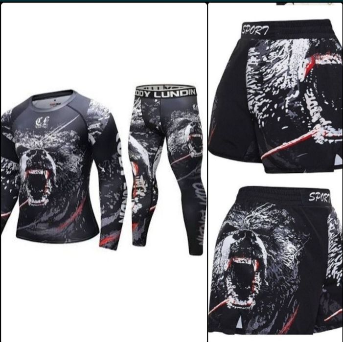 Компрессионный детский спортивный костюм ММА venum венум mma: 550 грн ...