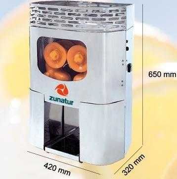 Espremedor Automático de Citrinos ZUNATUR
