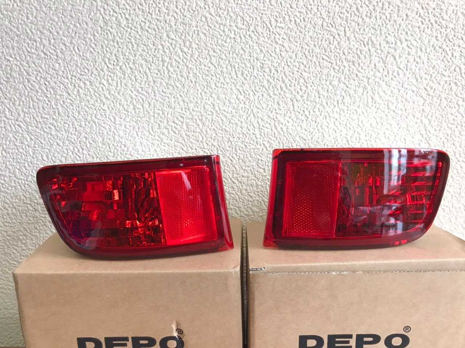фара туманка катафот Toyota Land Cruiser Prado 120