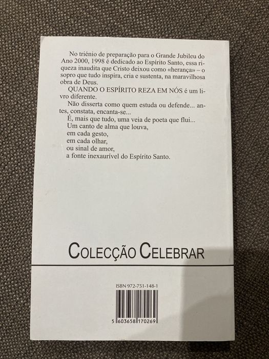 Livro “Quando o Espírito reza em nós”