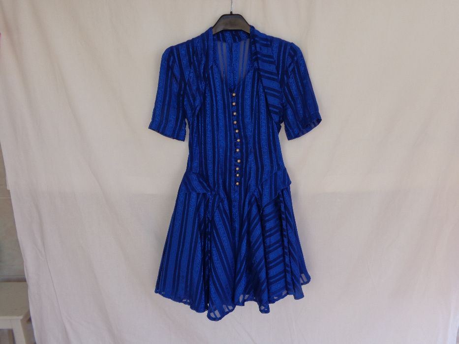 Vestido de cerimónia azul
