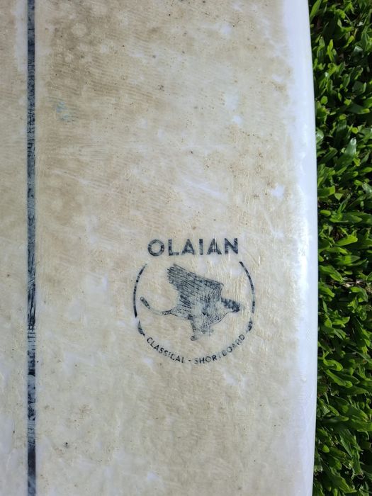 Prancha Olaian epoxy 6.3 com quilhas extra e saco