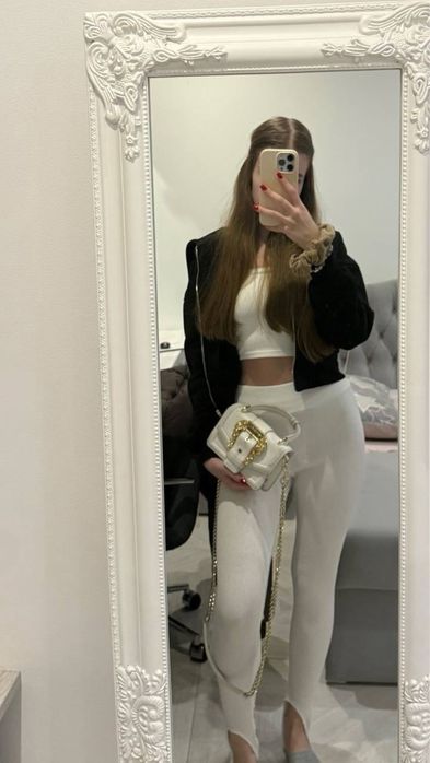 Сумка versace couture і лосіни білі