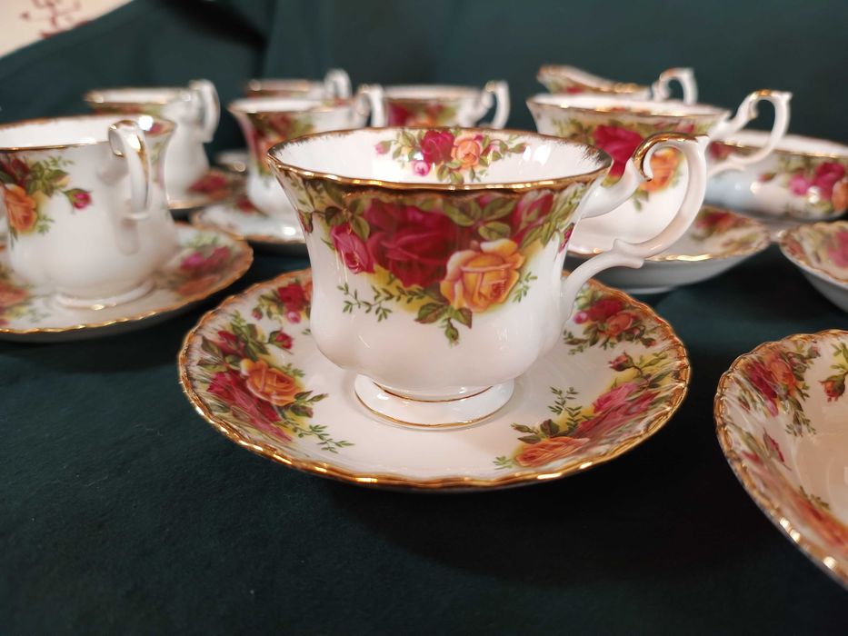 Serviço Chá Café Royal Albert Old Country Roses