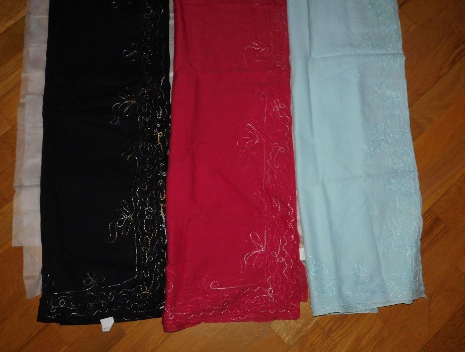 Danças orientais acessórios - Véus, Bastão e Toucas