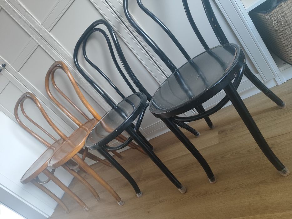 Krzesła gięte Thonet/typ thonet