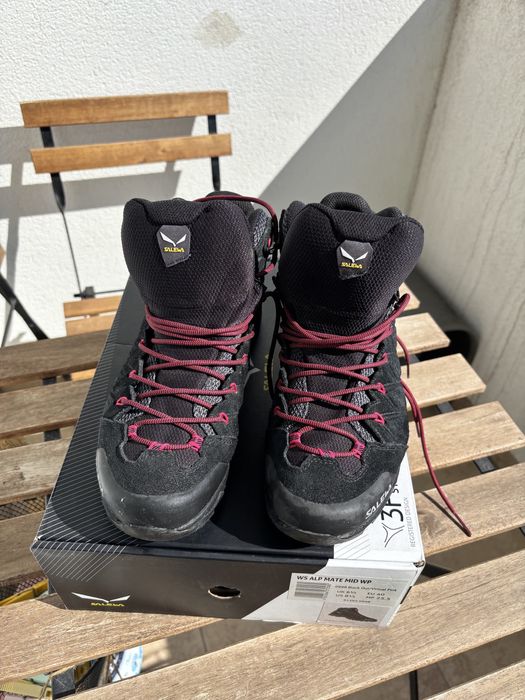 Черевики Salewa Alp Mate Mid: 3 500 грн. - Трекинговые ботинки