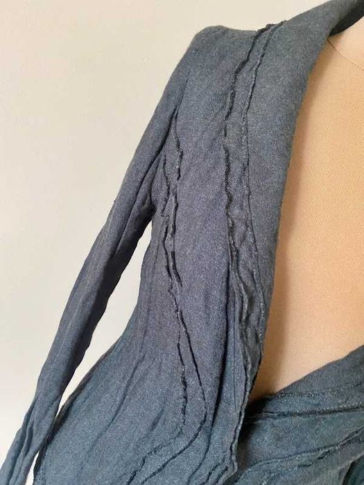 Rayon tatuum zakiet marynarka narzutka blazej grafit szary modny40