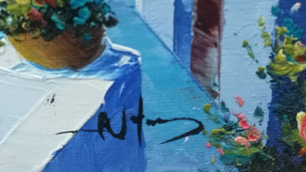 Quadro pintado a Óleo