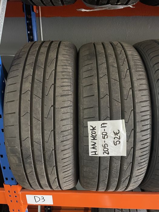 Pneus 205-50-R17