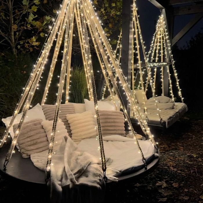 cama-baloiço /cama de jardim