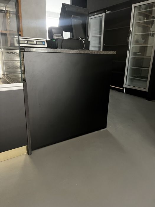 Balcao em inox com Pedra