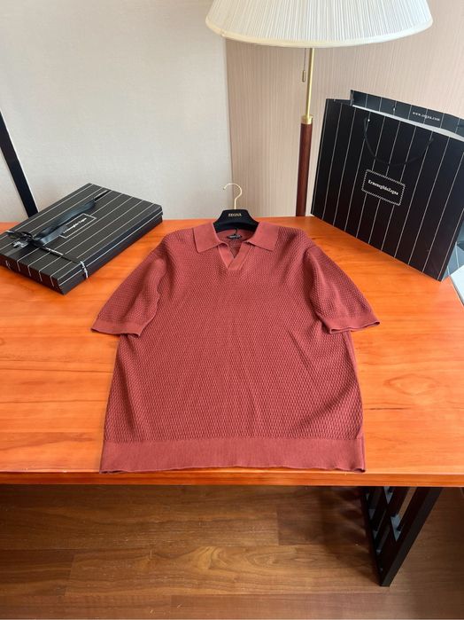 Мужское поло Zegna (XL)